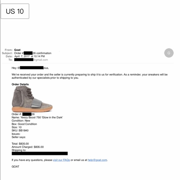 Yeezy 750 Greg Gum - Picture 4 of 6